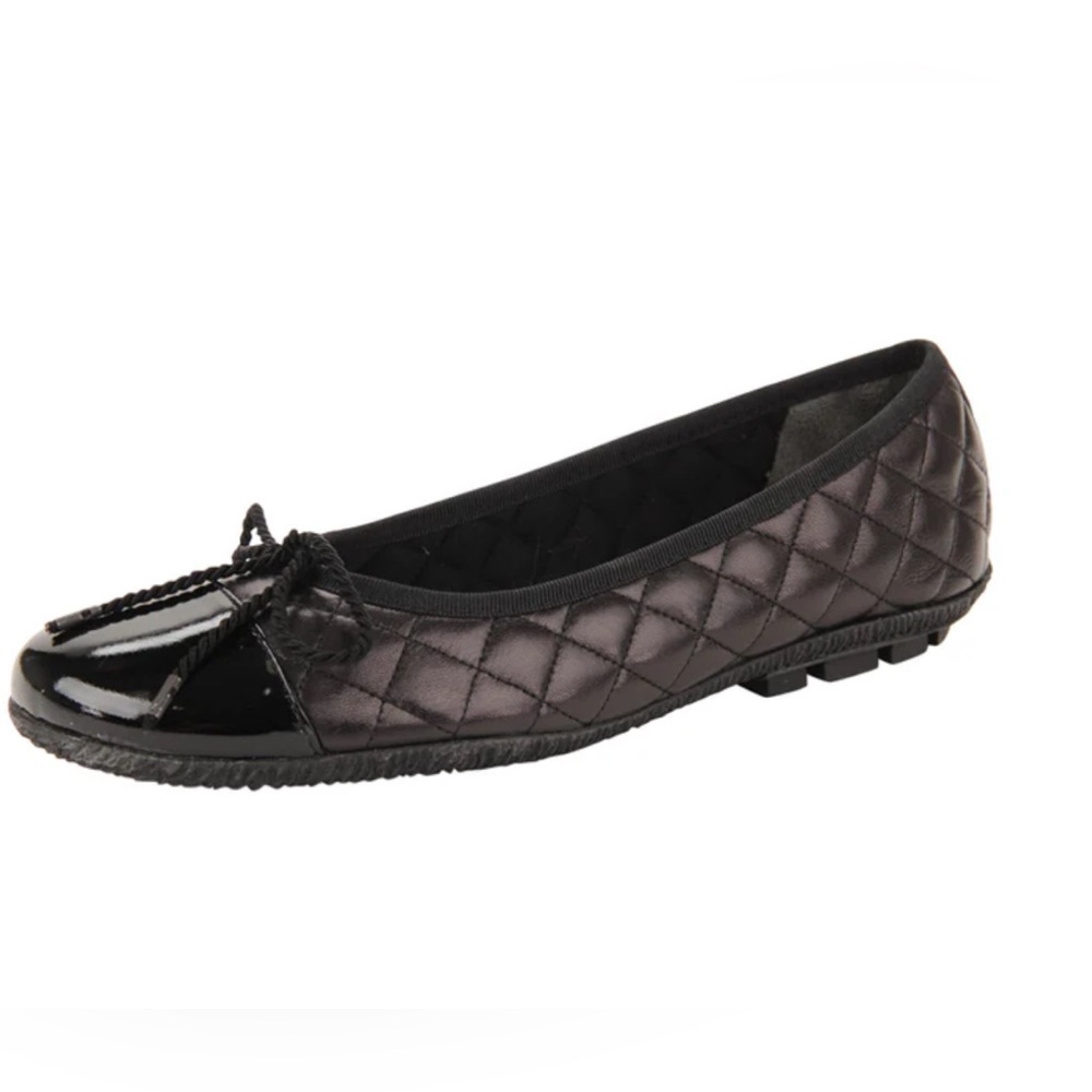 Paul Mayer Attitudes Cozy Quilted Leather Ballet Flats